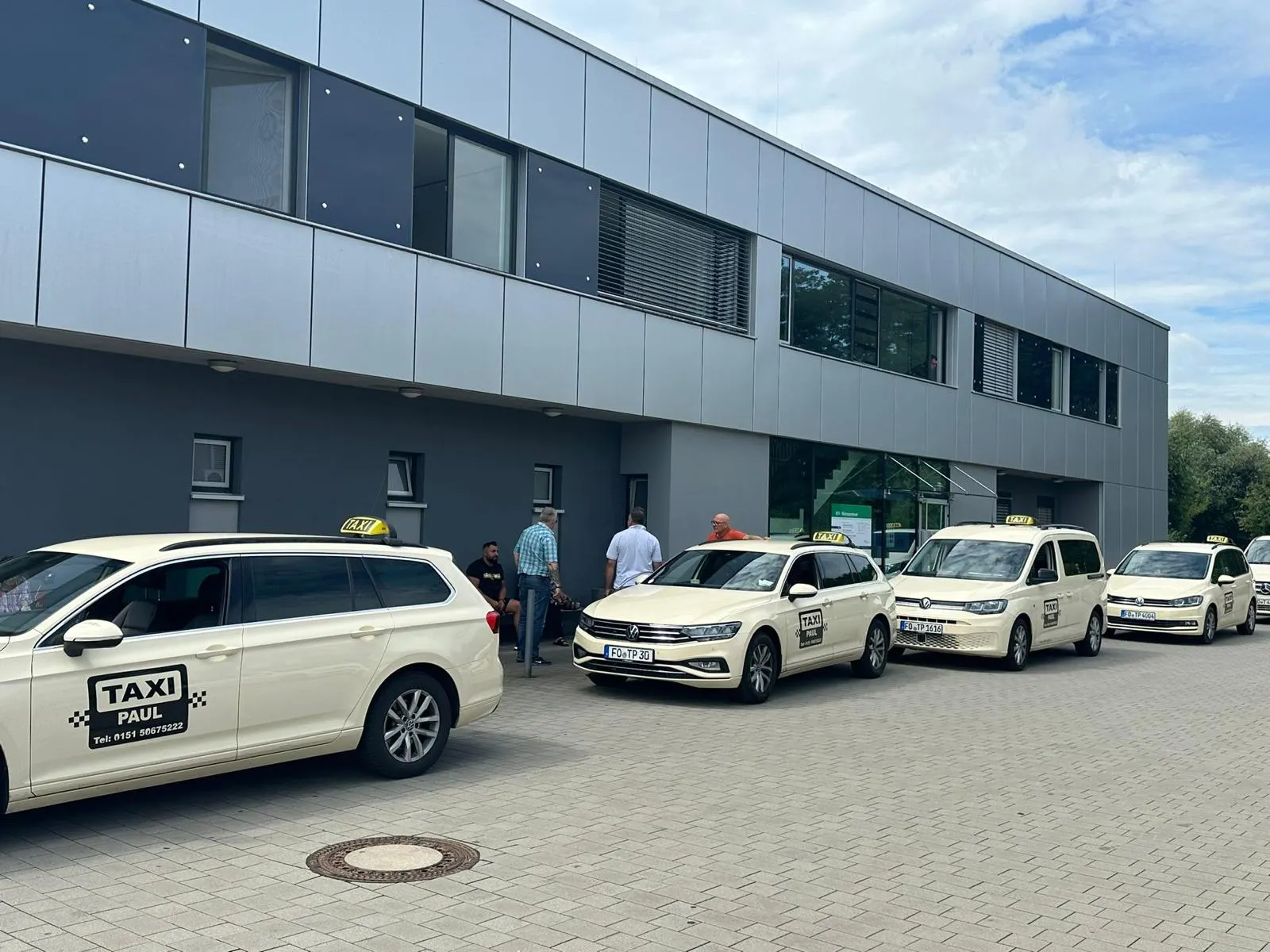 Fahrzeugflotte von Taxi Paul in Forchheim